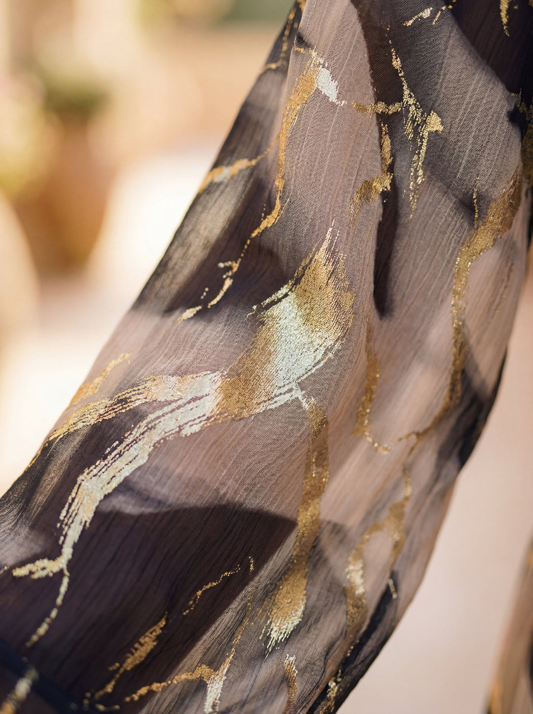 Robe en Gaze Imprimée | Atelier