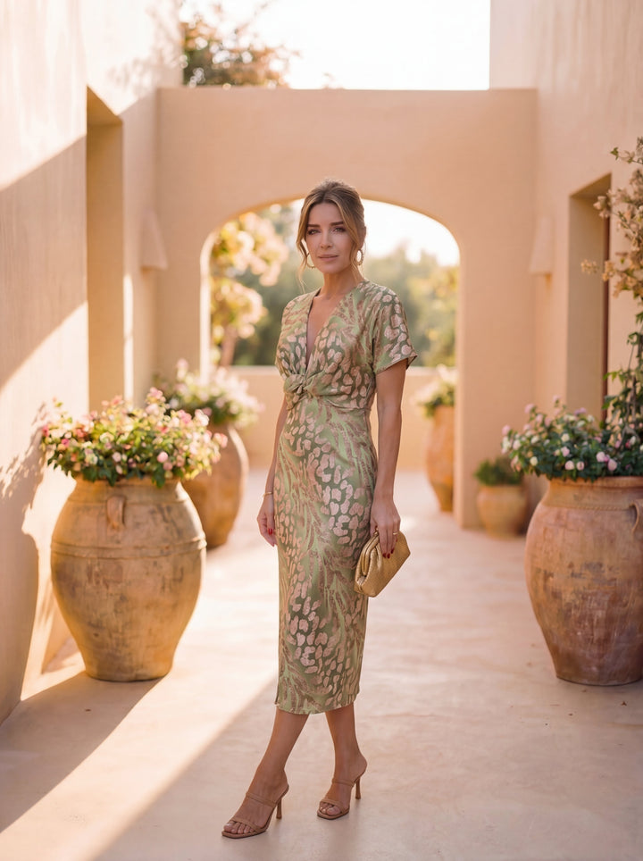 VILANA | Abito Midi Elegante | Heritage