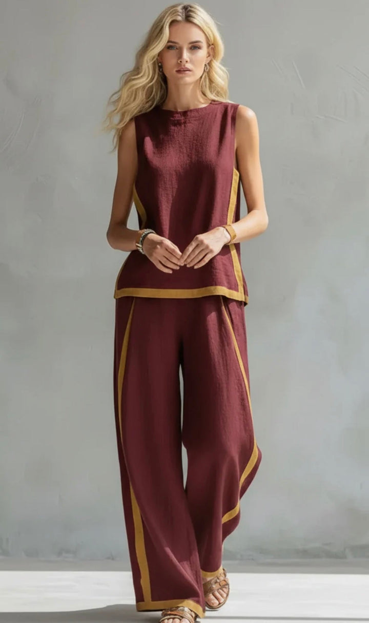 Leila™ | Ensemble Élégant en Deux Pièces | Boutique