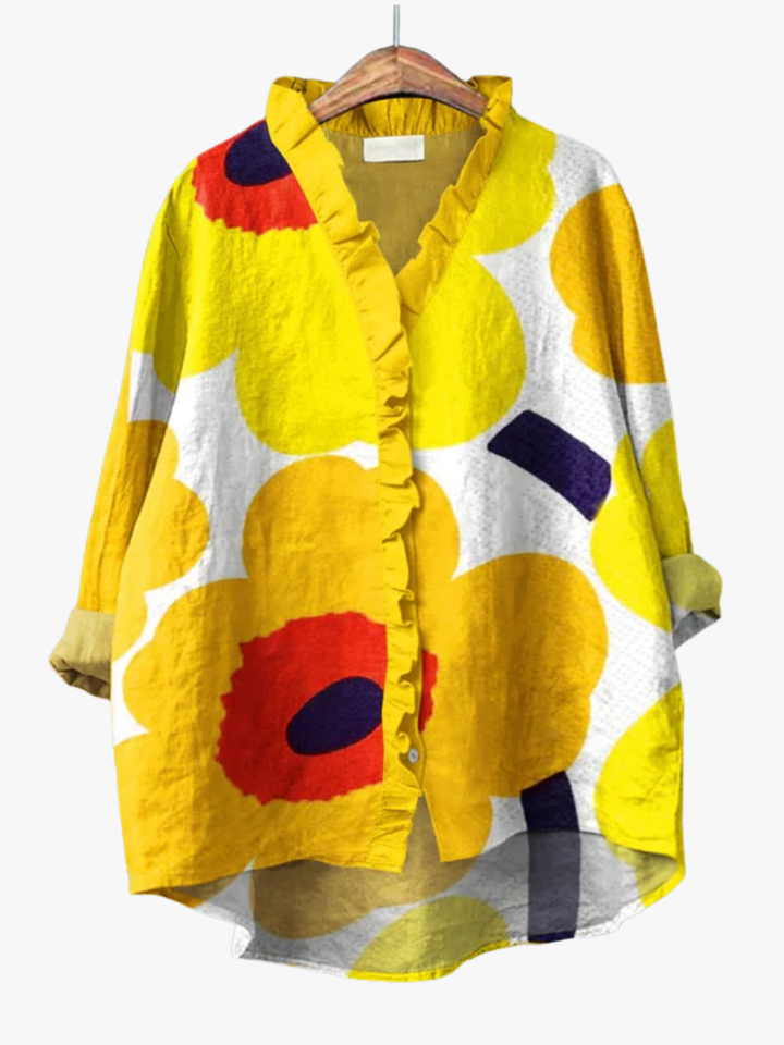 MOREAU LYON | BLOUSE IMPRIMÉ FLORAL POUR FEMMES | Series