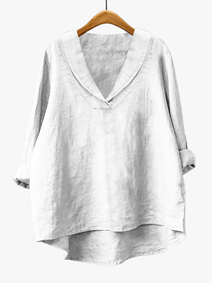 MOREAU LYON | BLOUSE COL V AMPLE POUR FEMMES | Collection