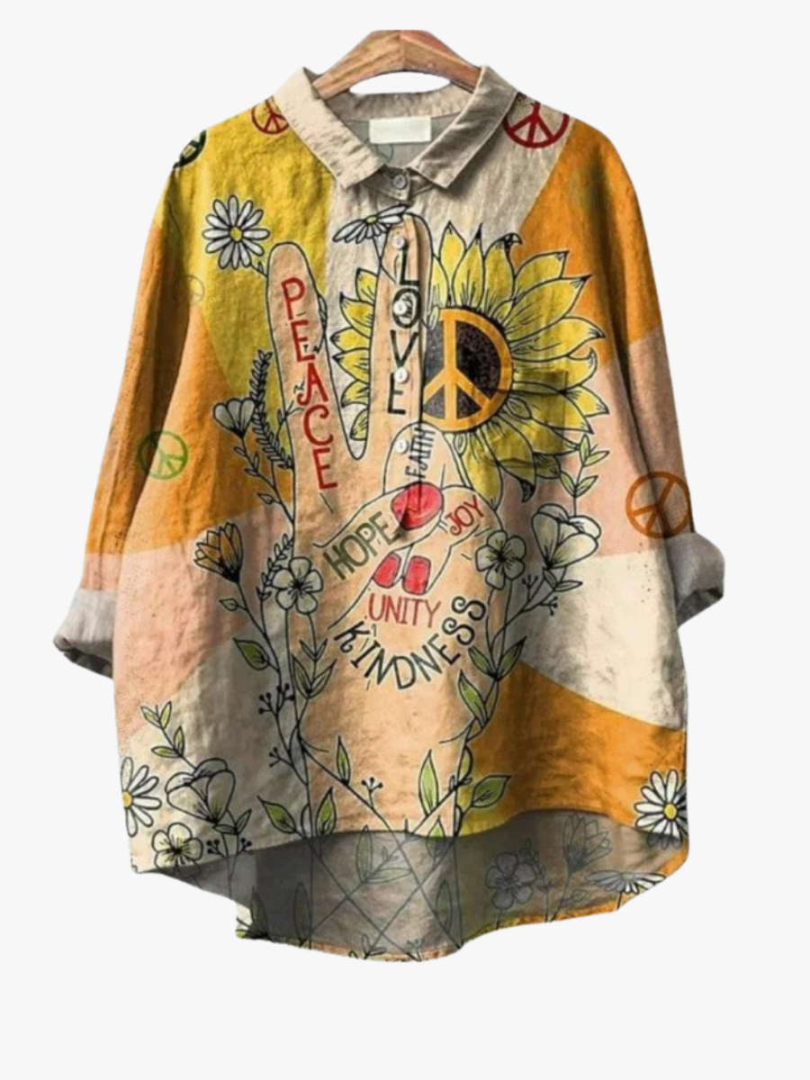 MOREAU LYON | BLOUSE ARTISTIQUE COLORÉE POUR FEMMES | Premier