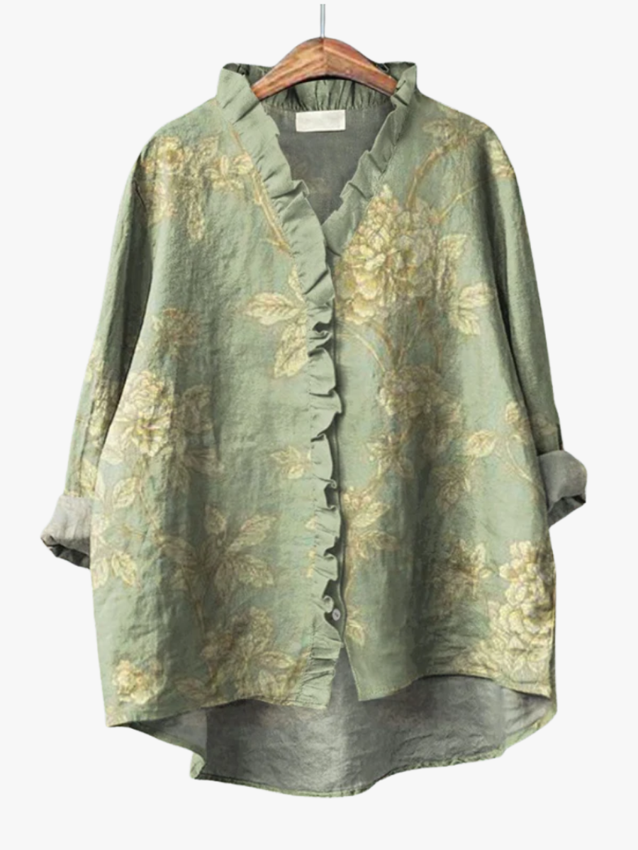 MOREAU LYON | BLOUSE FLORALE ÉLÉGANTE POUR FEMMES | Craft