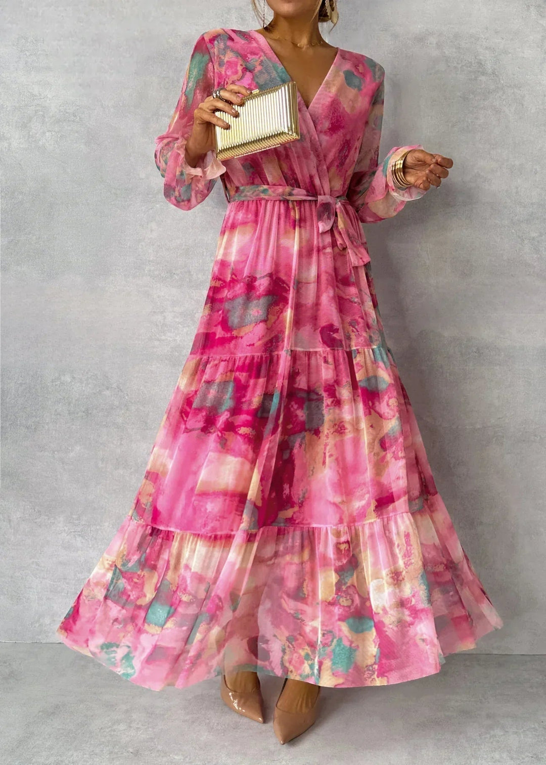 Hazel™ | Robe Wrap Florale | Série