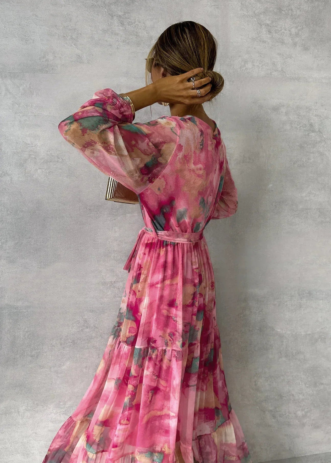 Hazel™ | Floral Wrap Dress | Series