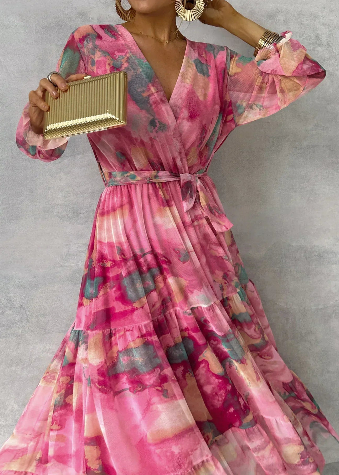 Hazel™ | Floral Wrap Dress | Series