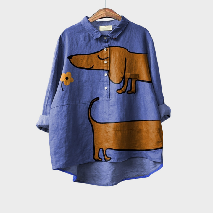 MOREAU LYON | BLOUSE CHIEN ARTISTIQUE POUR FEMMES | Studio