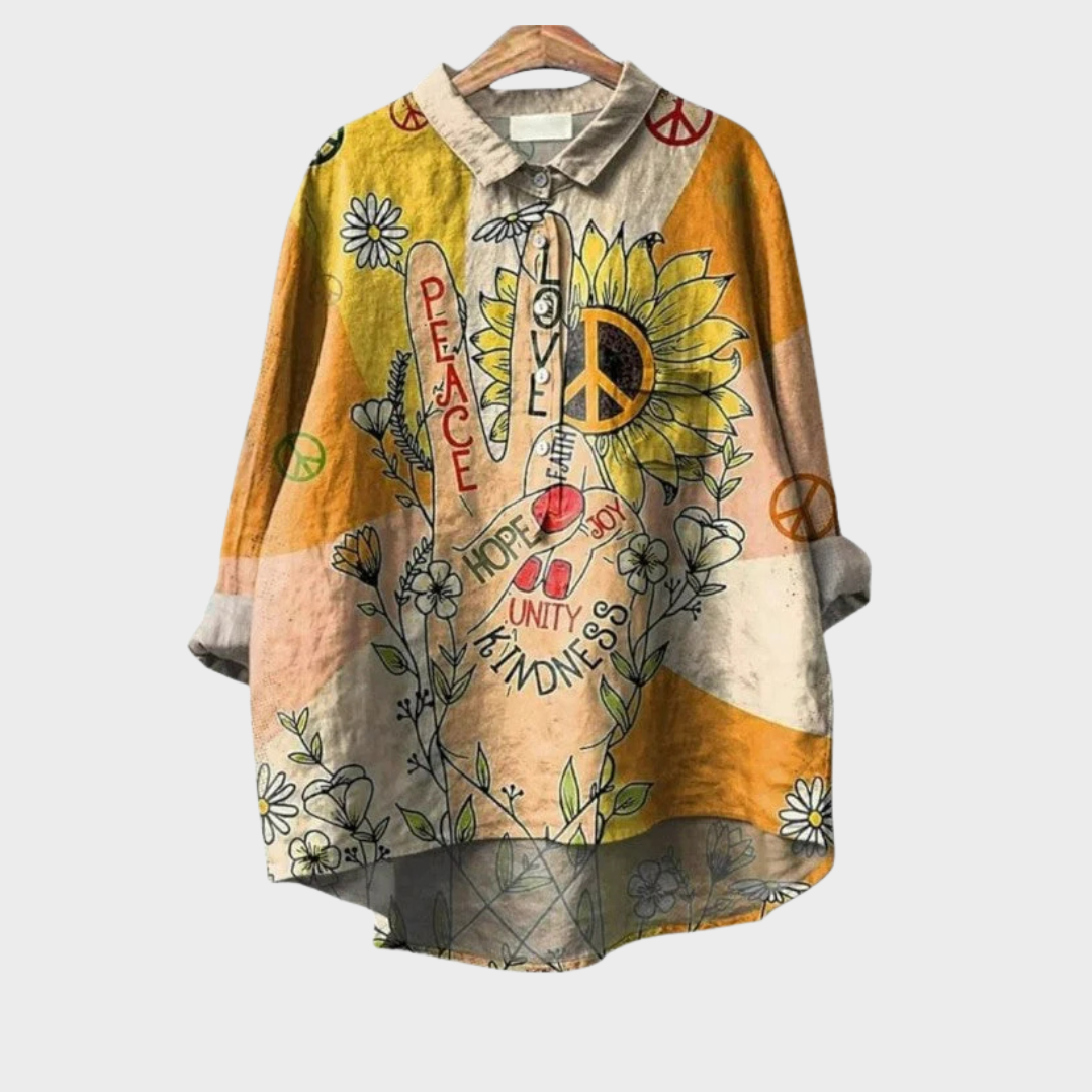 MOREAU LYON | BLOUSE ARTISTIQUE COLORÉE POUR FEMMES | Premier