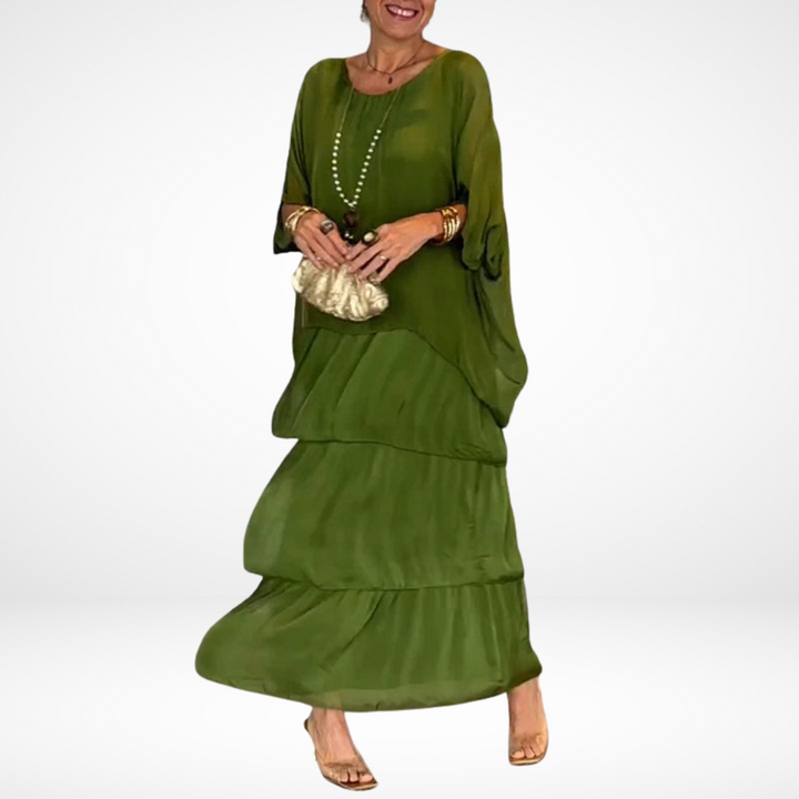 Robe Maxi Ample Artistique Hylda™ | Atelier
