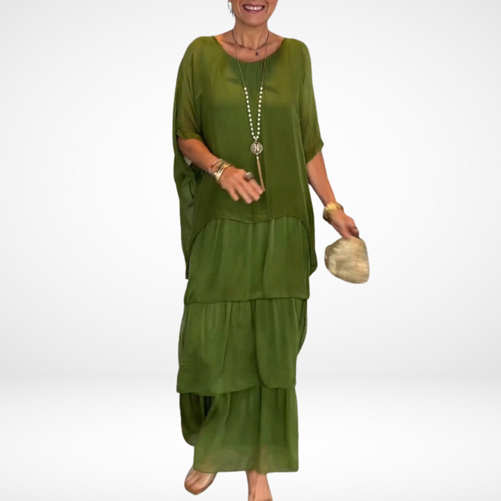 Robe Maxi Ample Artistique Hylda™ | Atelier