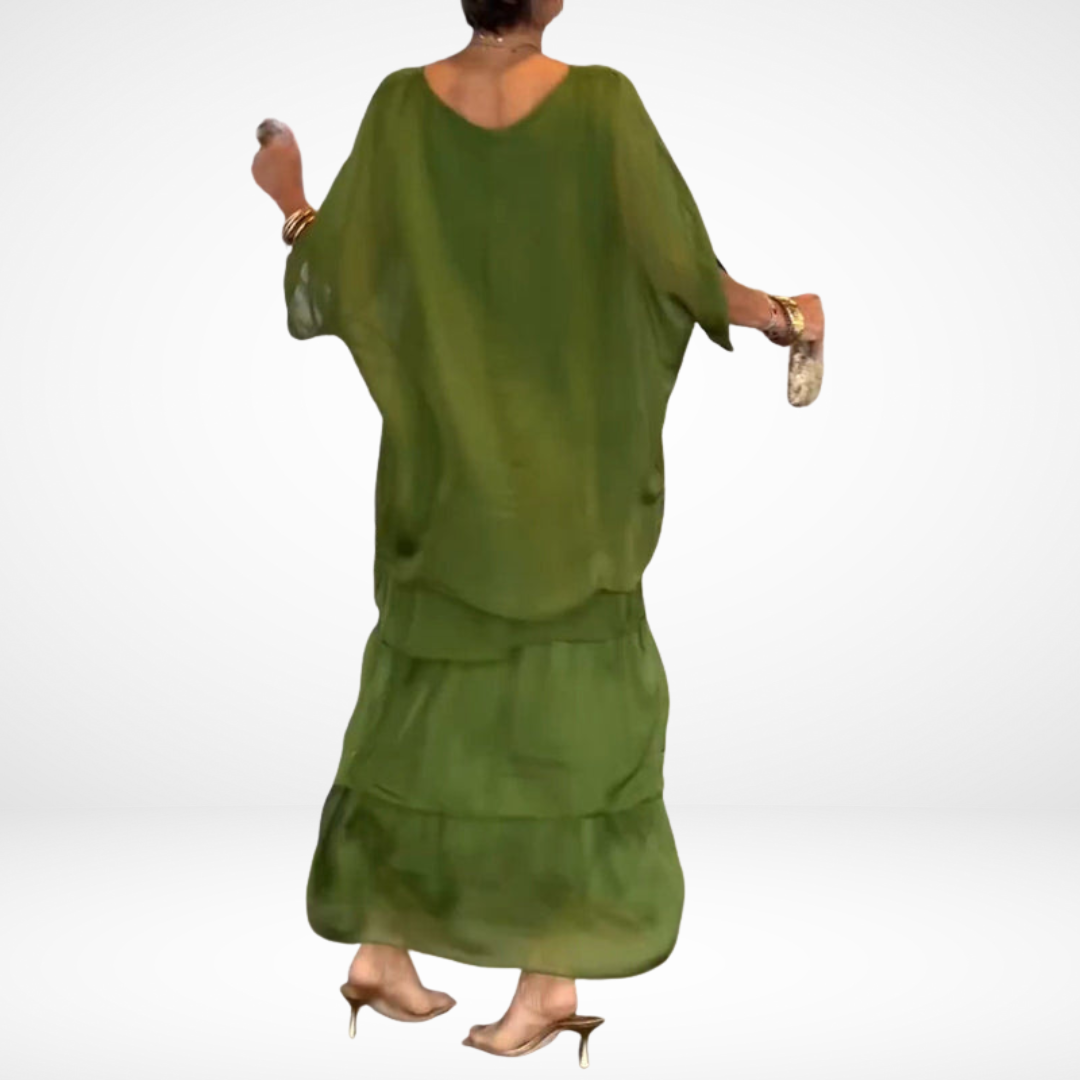 Hylda™ Artistic Loose Maxi Dress | Workshop