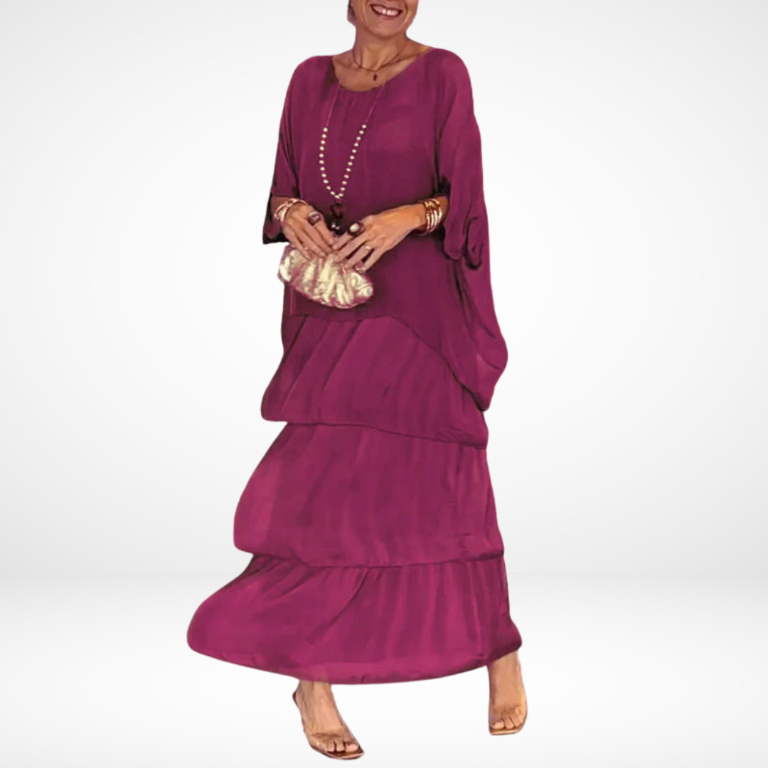 Robe Maxi Loose Artistique Hylda™ | Atelier
