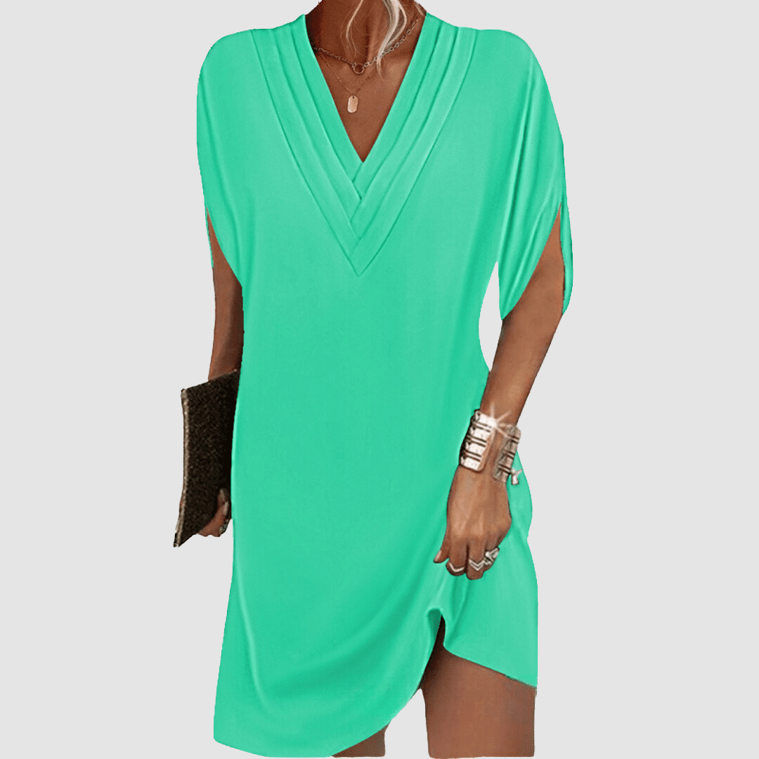 Robe Élégante à Manches Mi-Longues Alysa™ | Signature