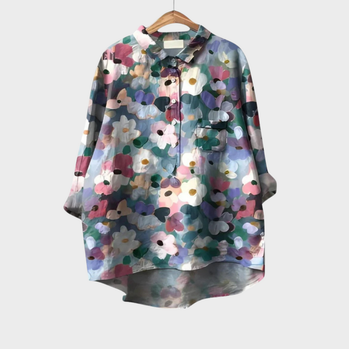 MOREAU LYON | BLOUSE FLORALE ARTISTIQUE POUR FEMMES | Original