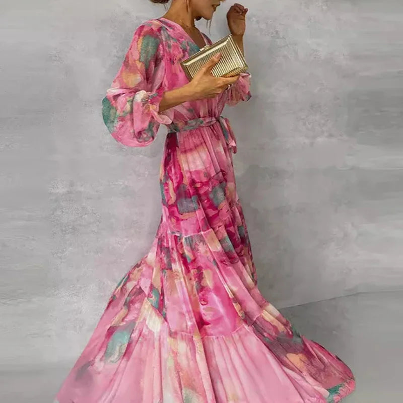 Sophie | Elegant Floral Dress | Classic