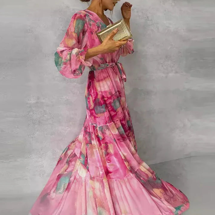 Sophie | Elegant Floral Dress | Classic
