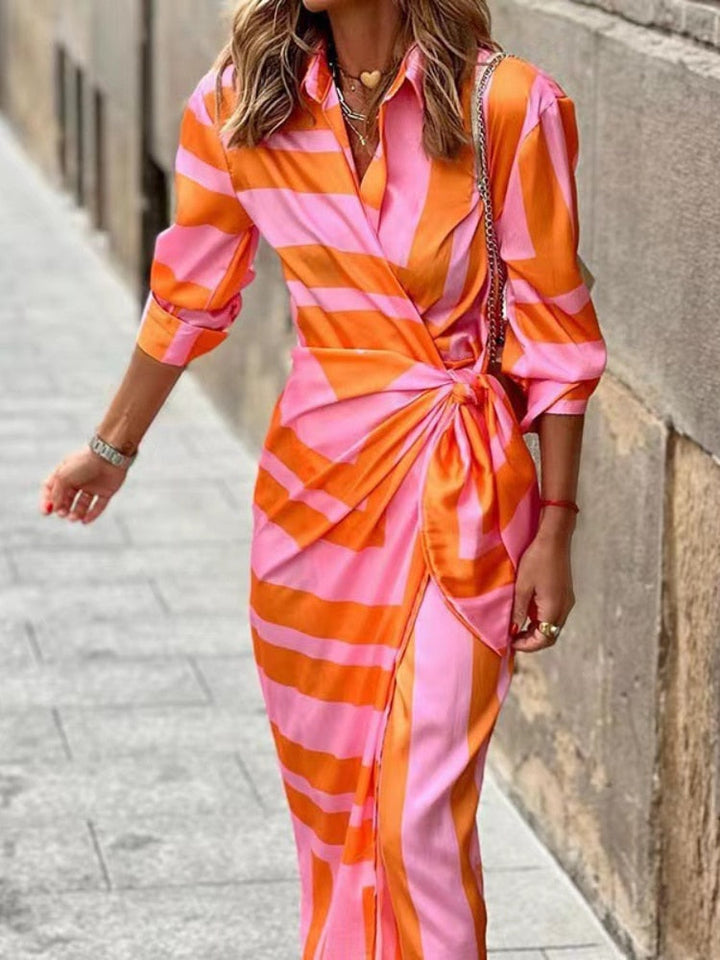 Amelia™ | Printed Wrap Dress | Gallery