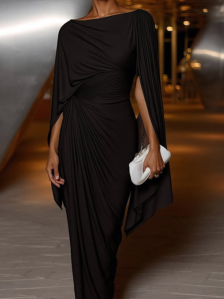 Robe Maxi Drapée Plissée Melyssa™ | Atelier