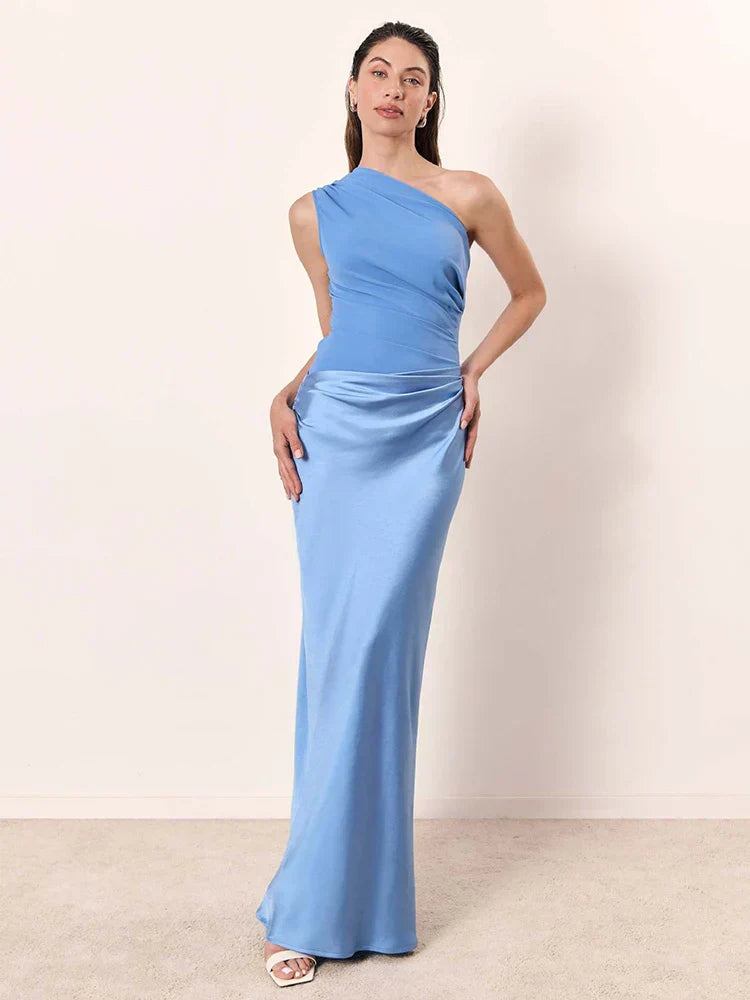 Robe Maxi à Épaule Unique Seana™ | Marque
