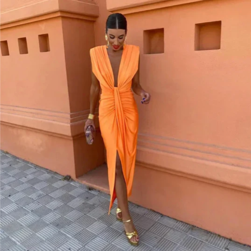 Sophia™ | Robe Plissée Élégante | Style