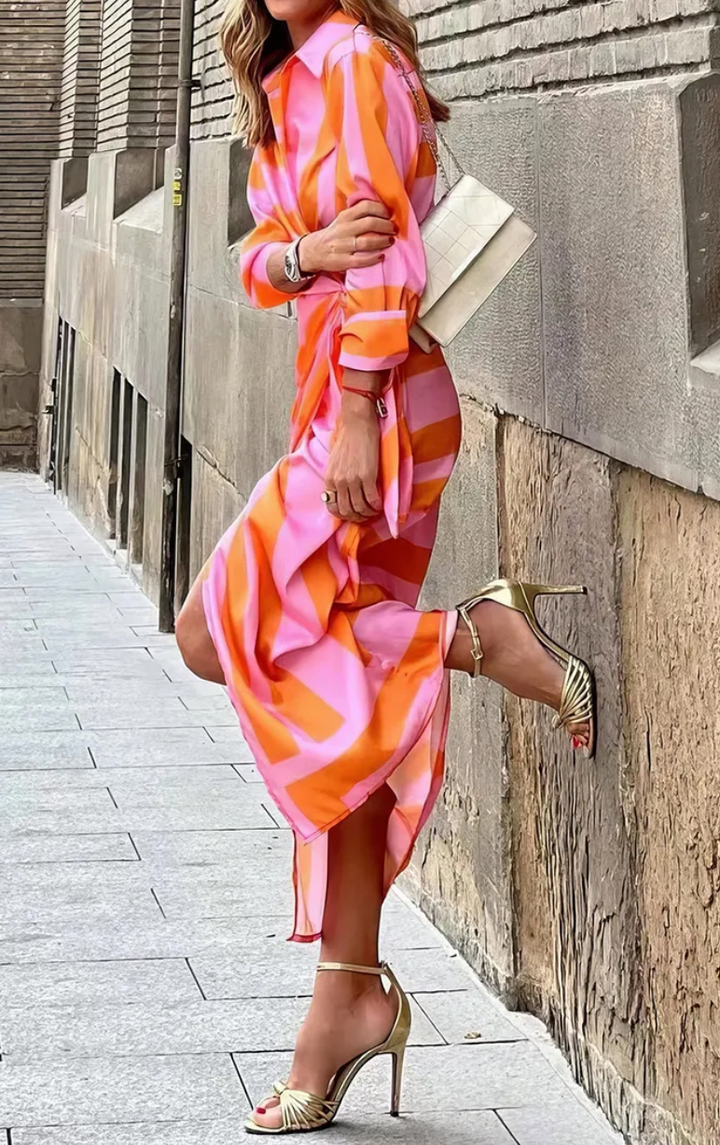 Amelia™ | Robe Enveloppante Imprimée | Galerie