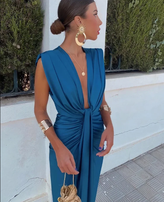 Sophia™ | Robe Plissée Élégante | Style