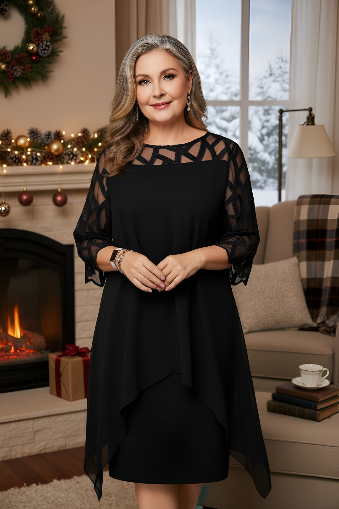 Robe en Dentelle Élégante Josephine™ | Héritage