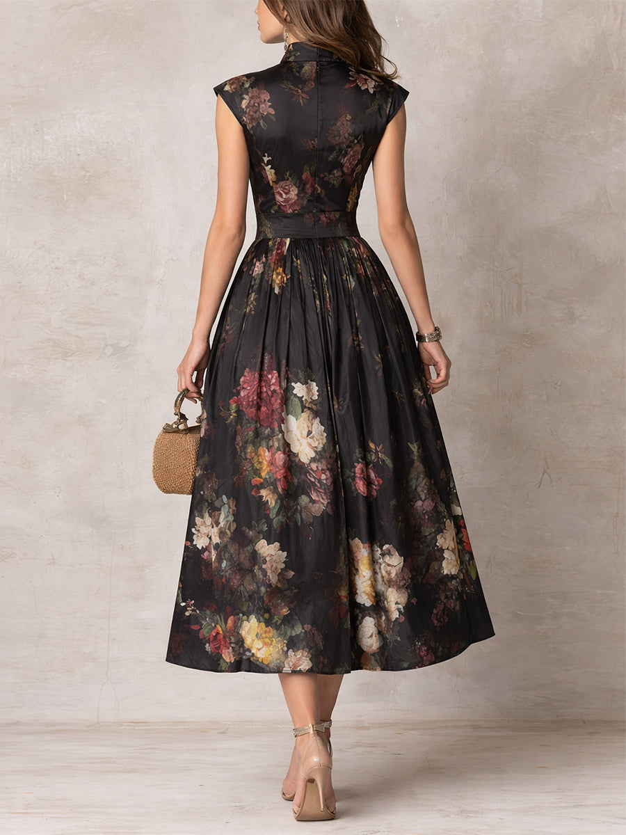Robe Midi Élégante Brianne™ | Classique