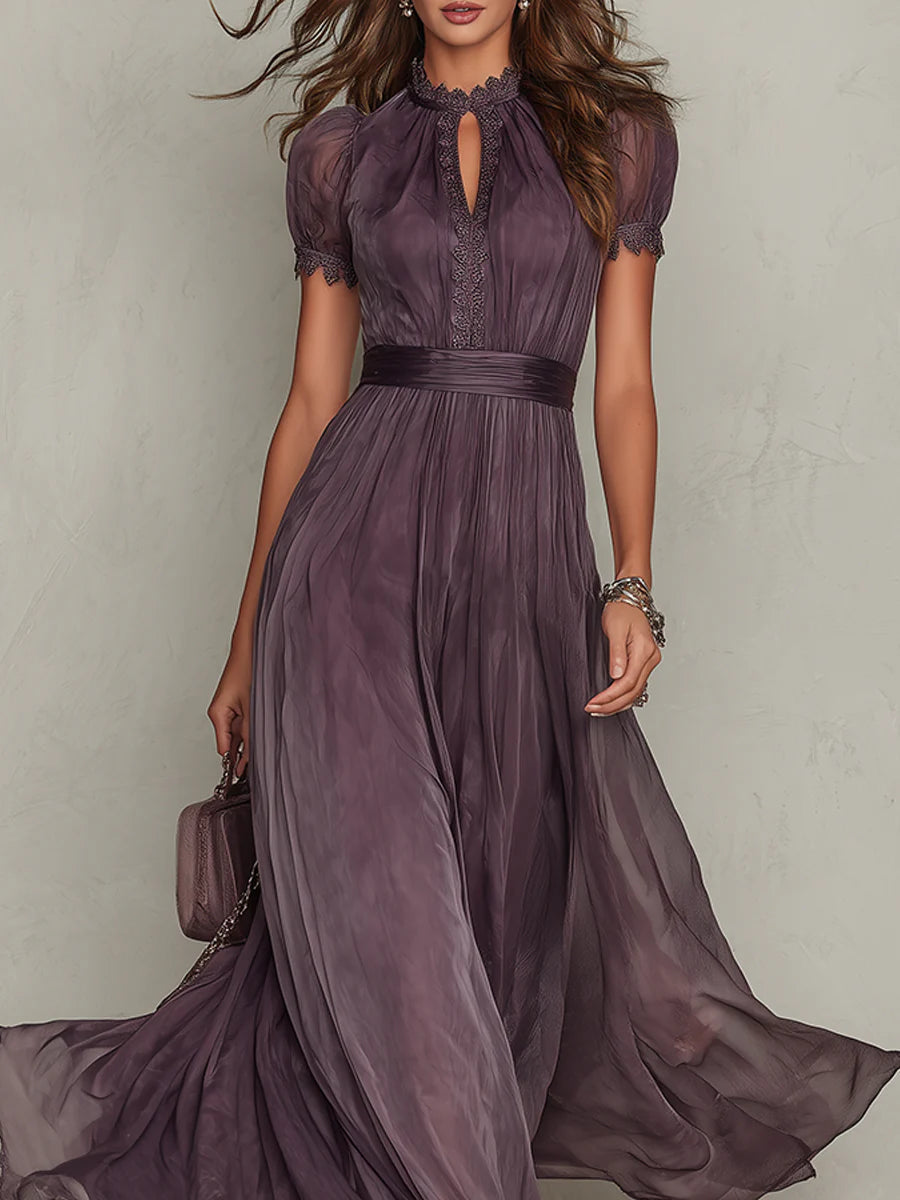 Flavia | Robe longue | Étiquette