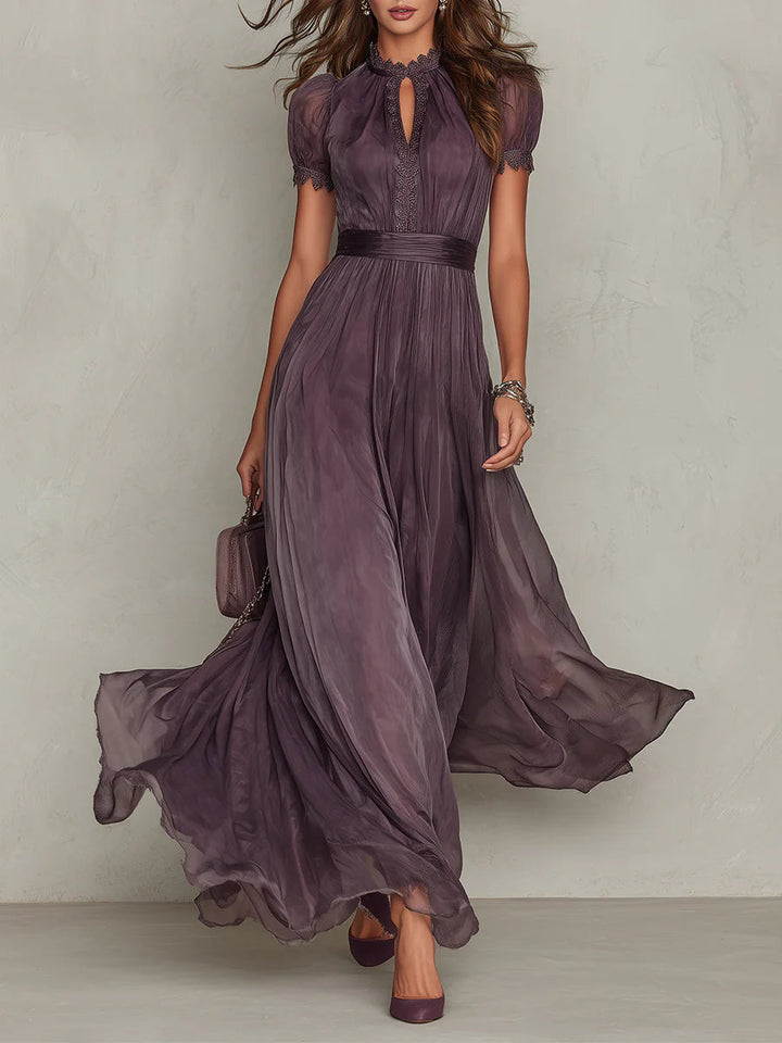 Flavia | Robe longue | Étiquette
