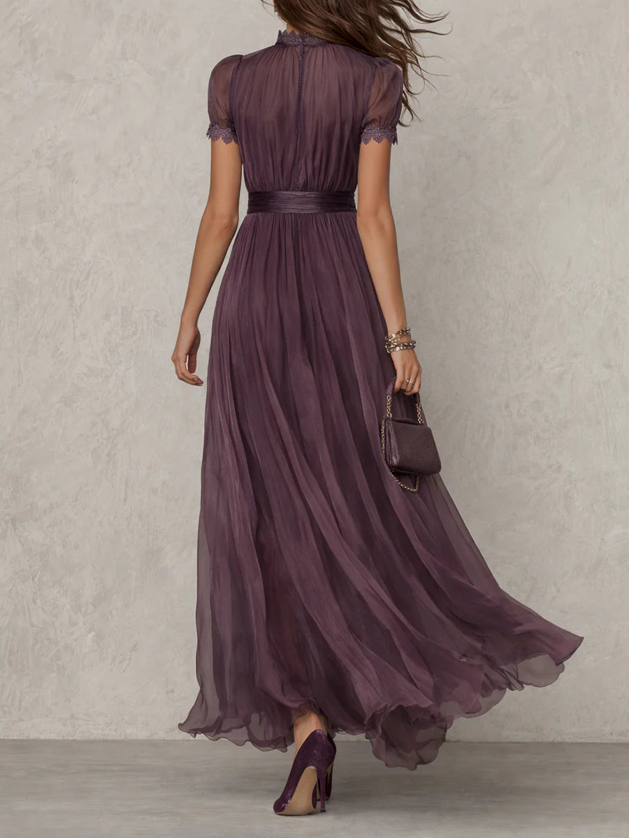 Flavia | Robe longue | Étiquette