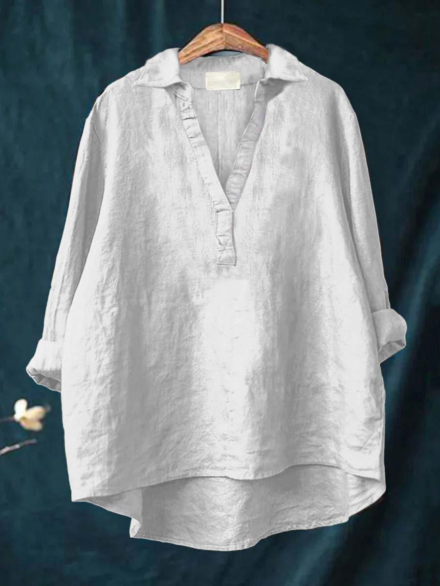 MOREAU LYON | BLOUSE COL V POUR FEMMES | Co