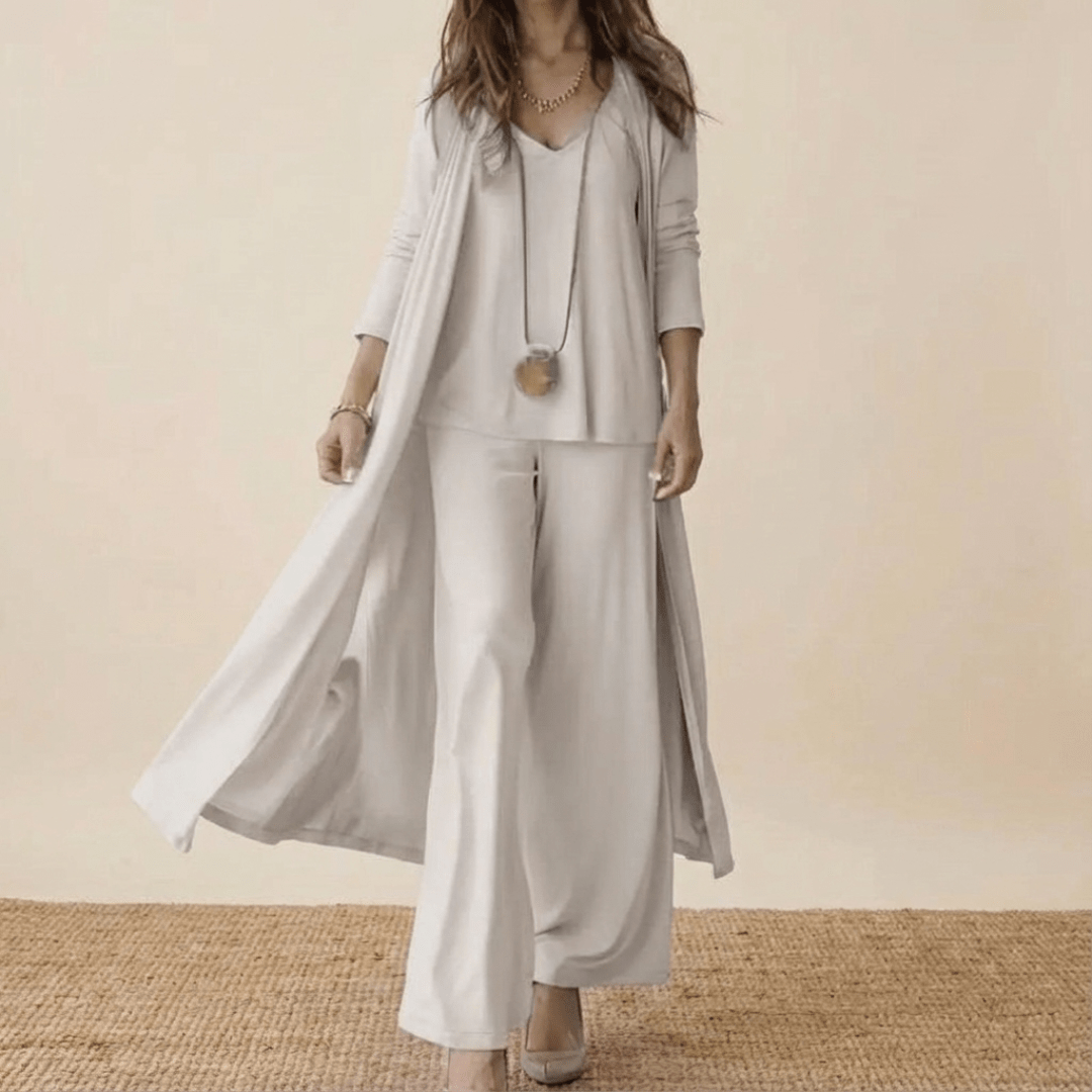 Ensemble Élégant Barbara en 3 Pièces