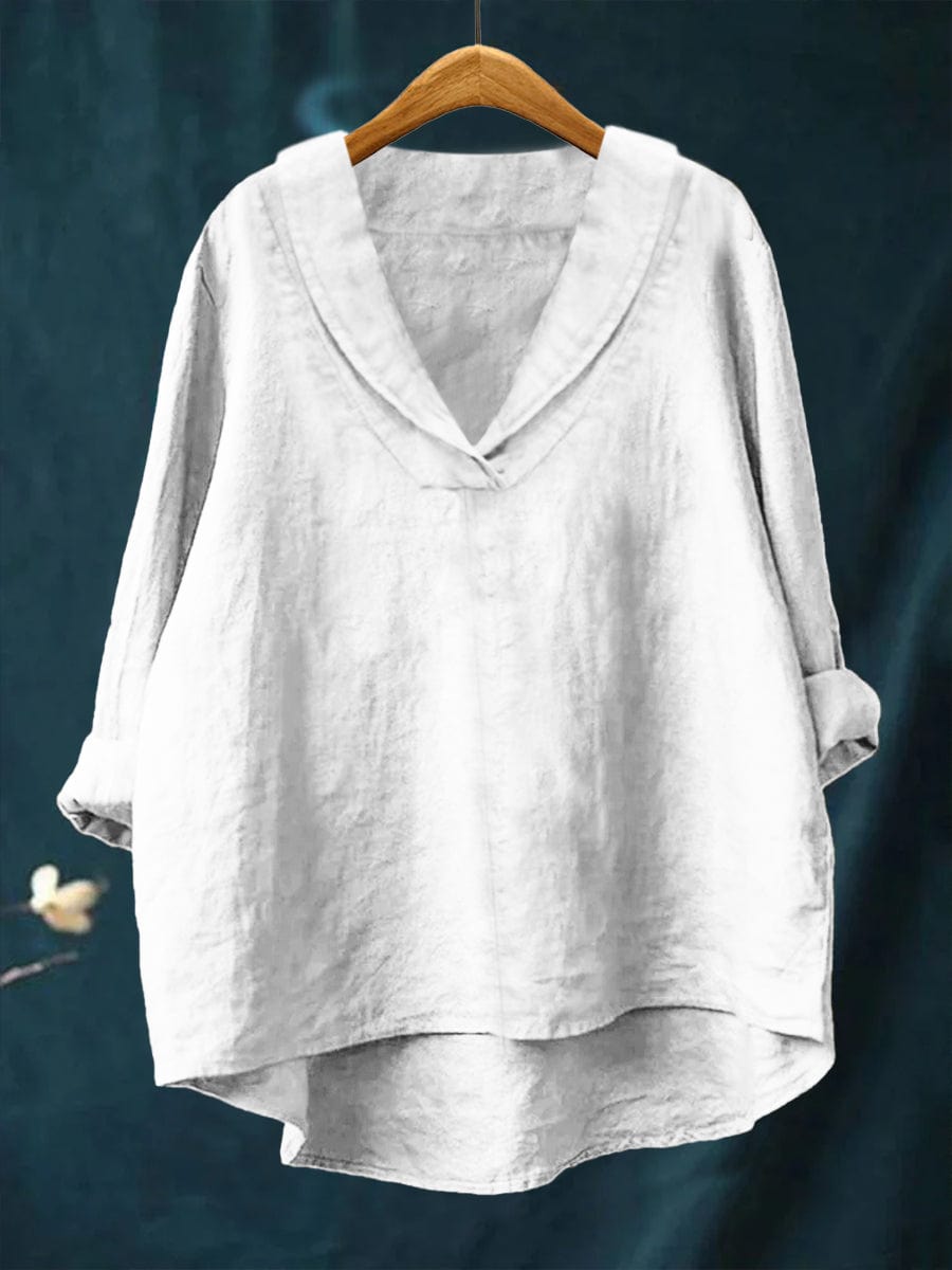 MOREAU LYON | BLOUSE COL V AMPLE POUR FEMMES | Collection