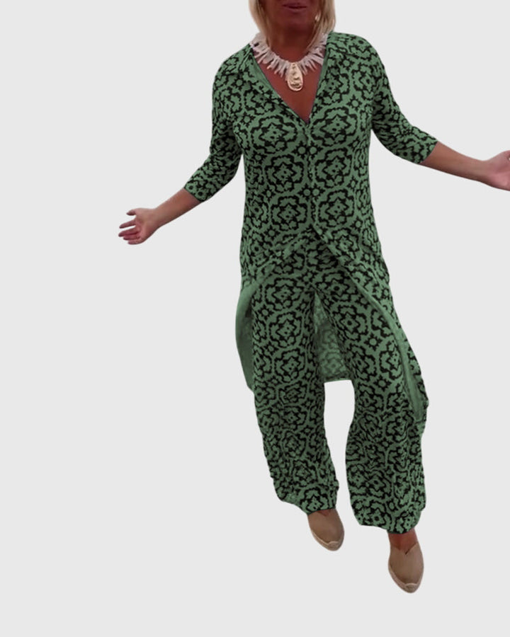 Gabriella™ | Ensemble Élégant Vintage en Deux Pièces