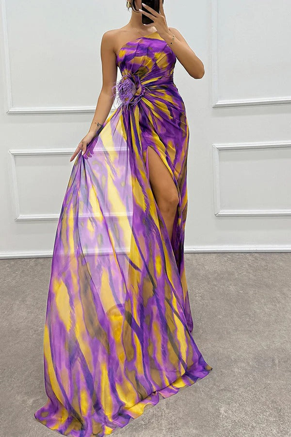 Mia™ | Robe Drapée Vibrante | Héritage