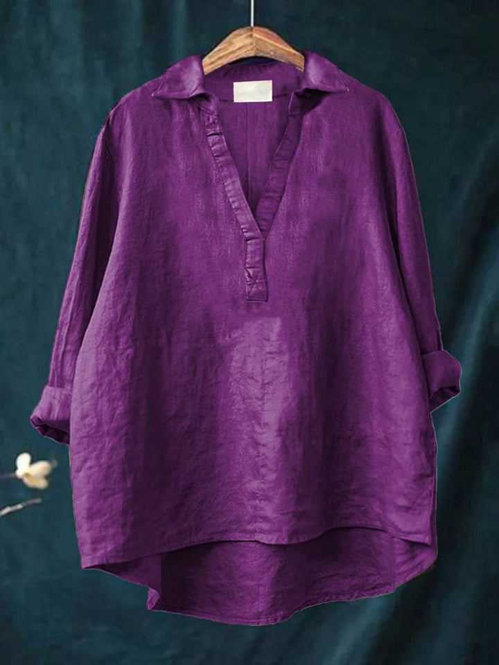 MOREAU LYON | BLOUSE COL V POUR FEMMES | Co