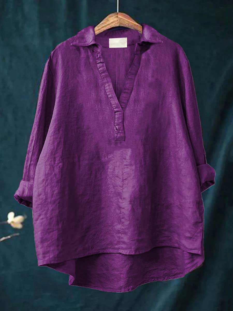 MOREAU LYON | BLOUSE COL V POUR FEMMES | Co