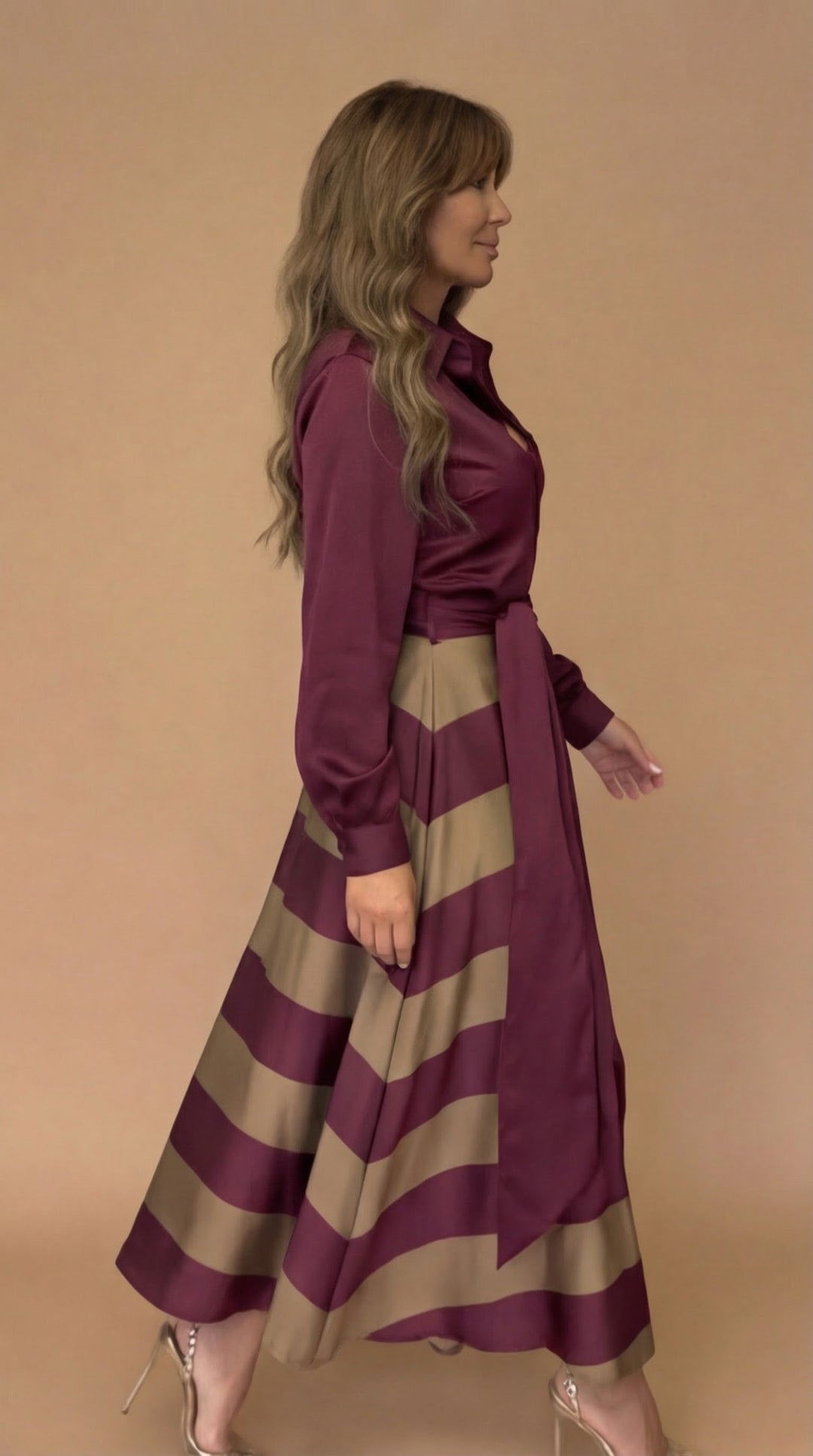 Mila™ | Striped Maxi Dress | Boutique