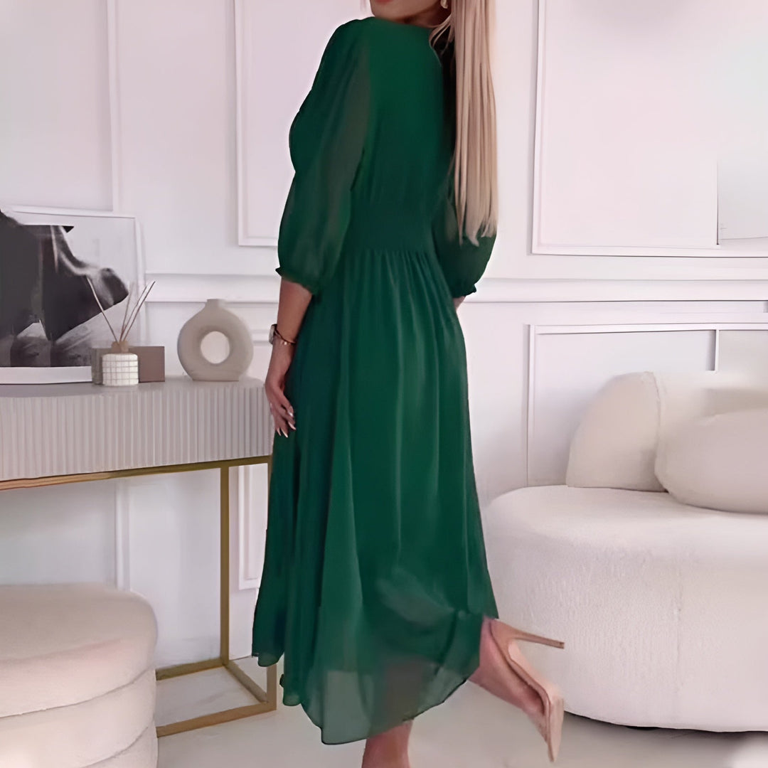 Aurora™ | Robe Drapée Élégante | Atelier