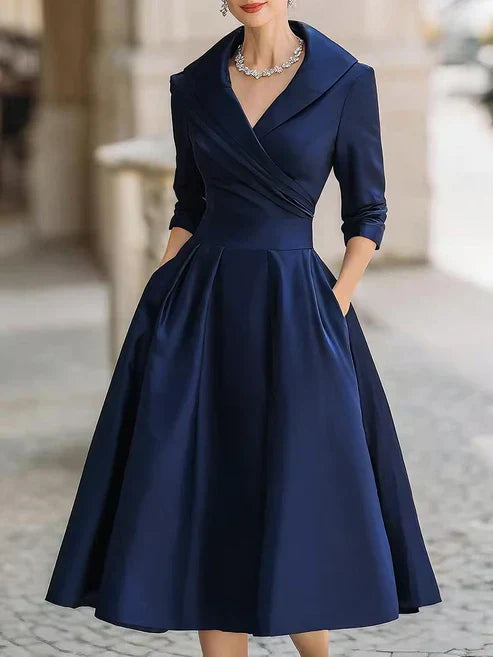 ALICIA | Elegante abito midi | Collection