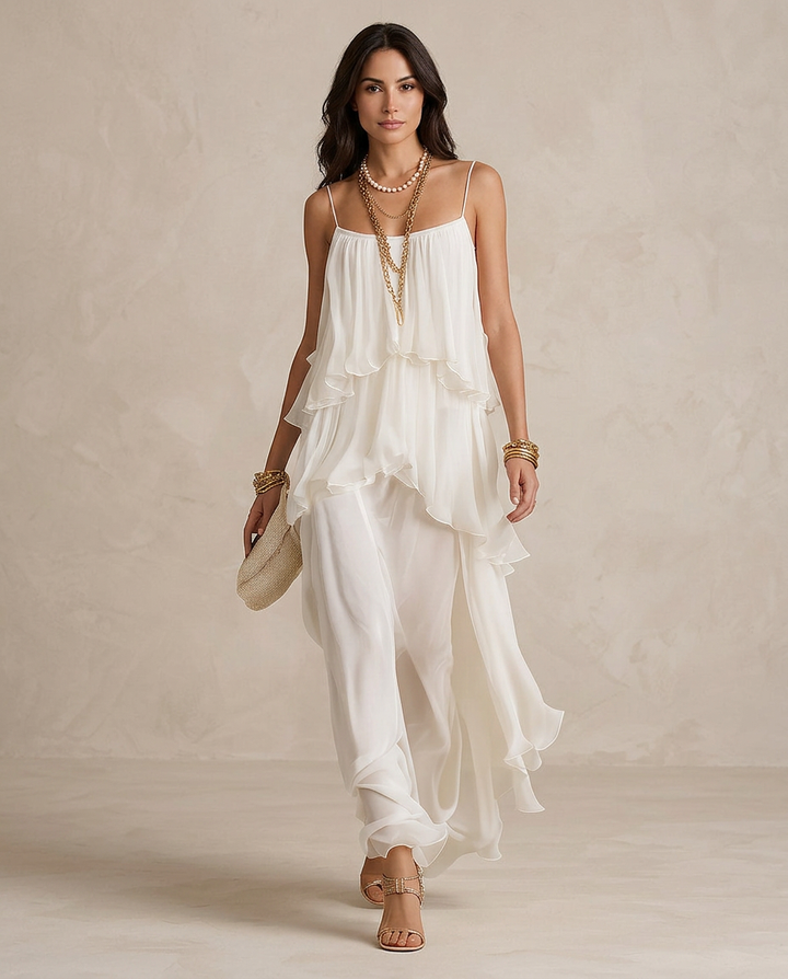 AURELIA | Robe Maxi Chiffon | Original