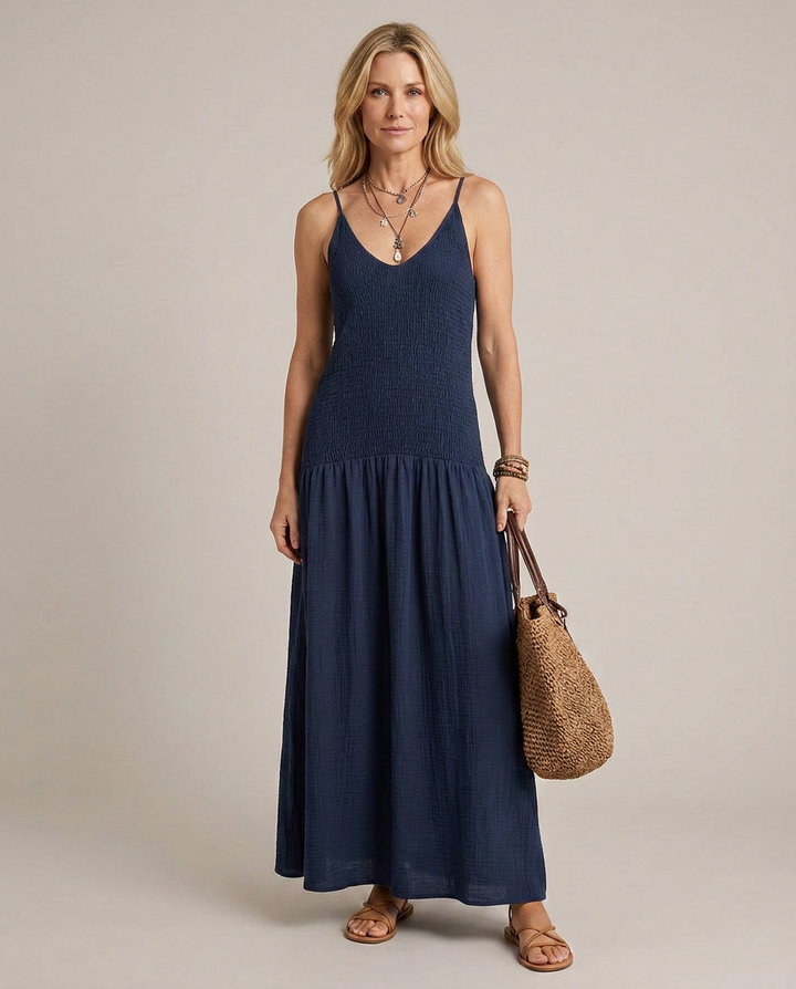 LUNA | Maxi Robe Boho Patchwork | Signature