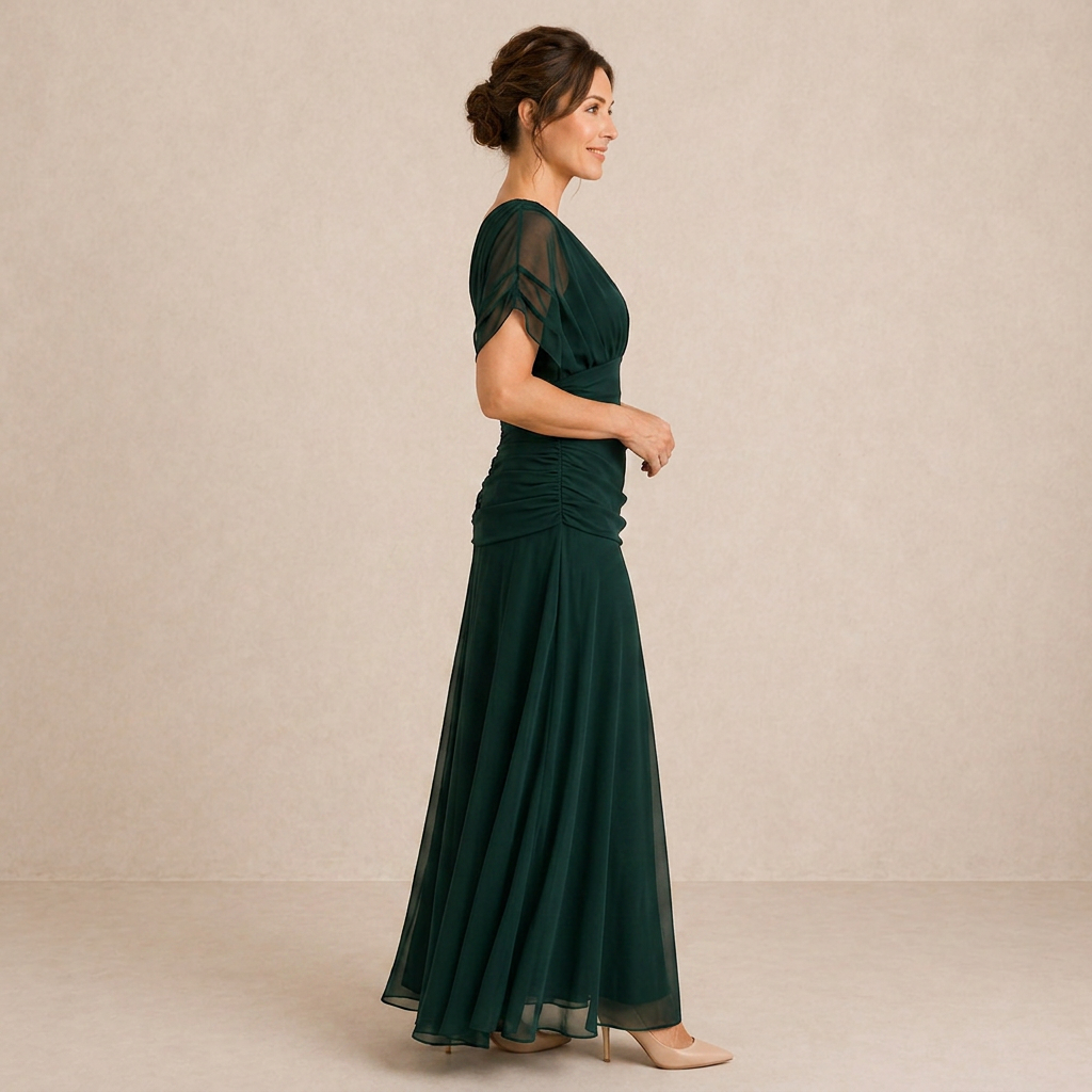 MARELLA | Maxi Abito Scollo a V | Luxe