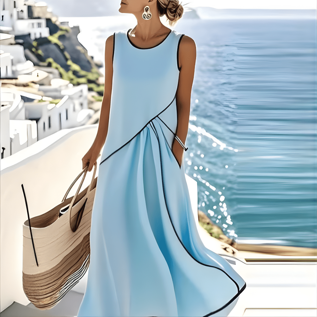 Saige™ Robe d'été rayée | Galerie