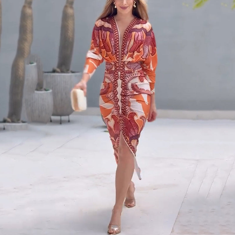 Blysse™ Elegant V-Neck Dress | Premier