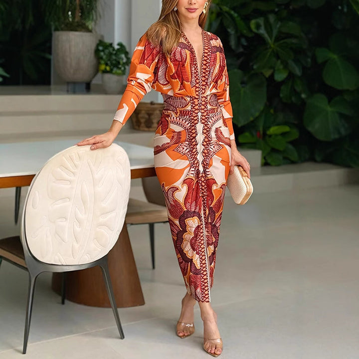 Blysse™ Elegant V-Neck Dress | Premier