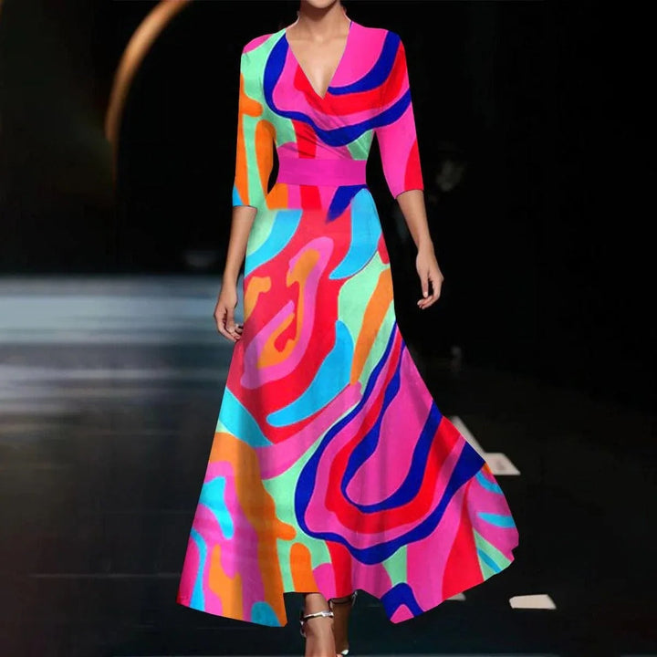 Aria™ | Robe Chic avec Imprimé Floral | Série